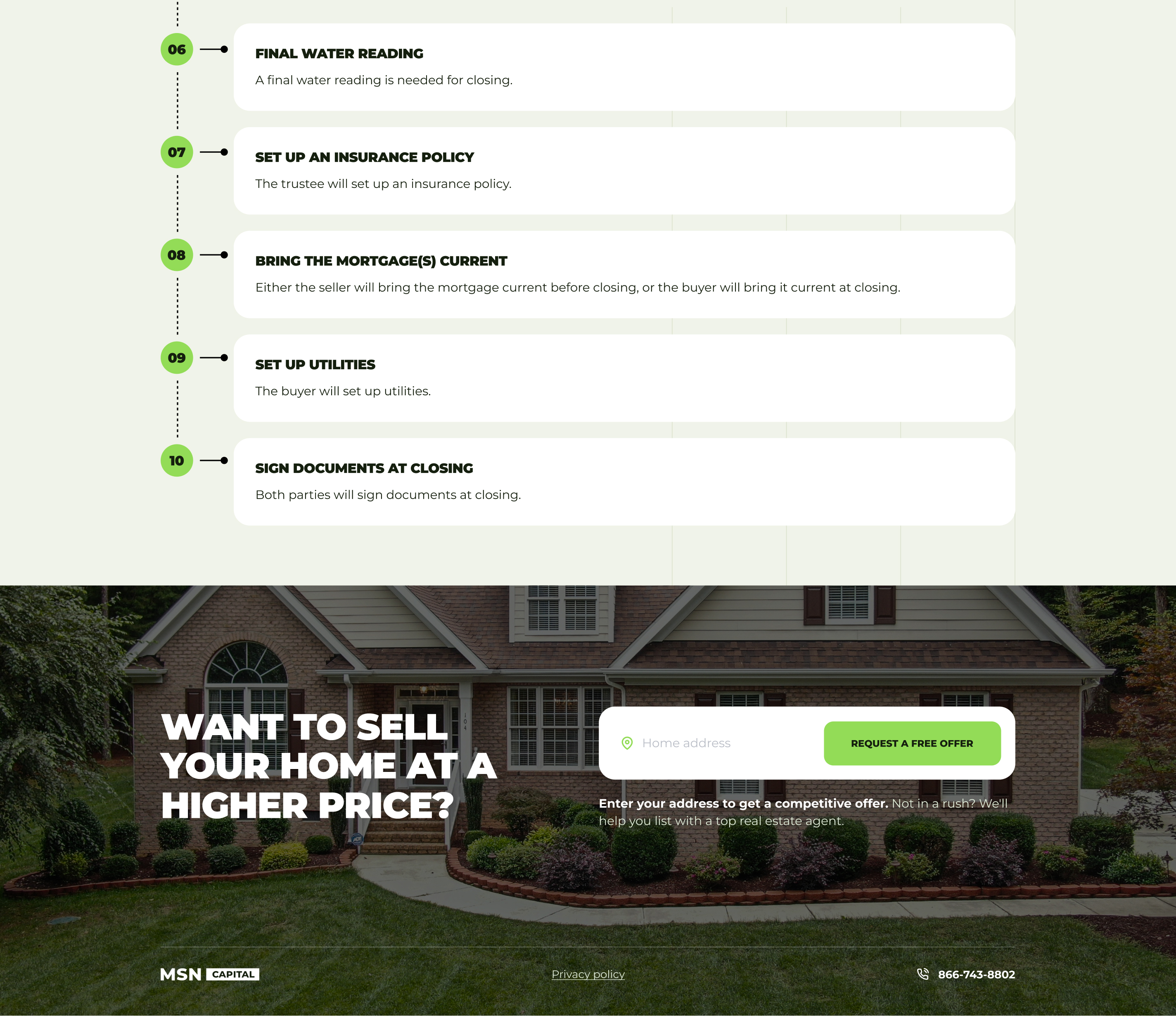 MSN Capital screenshot