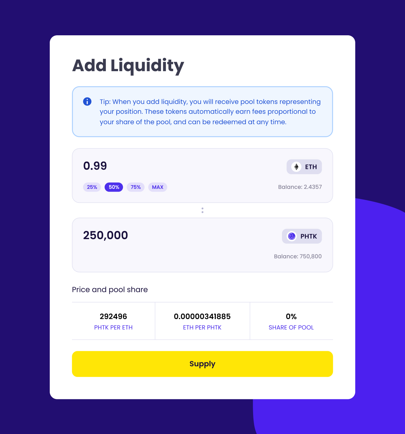 PhunToken screenshot