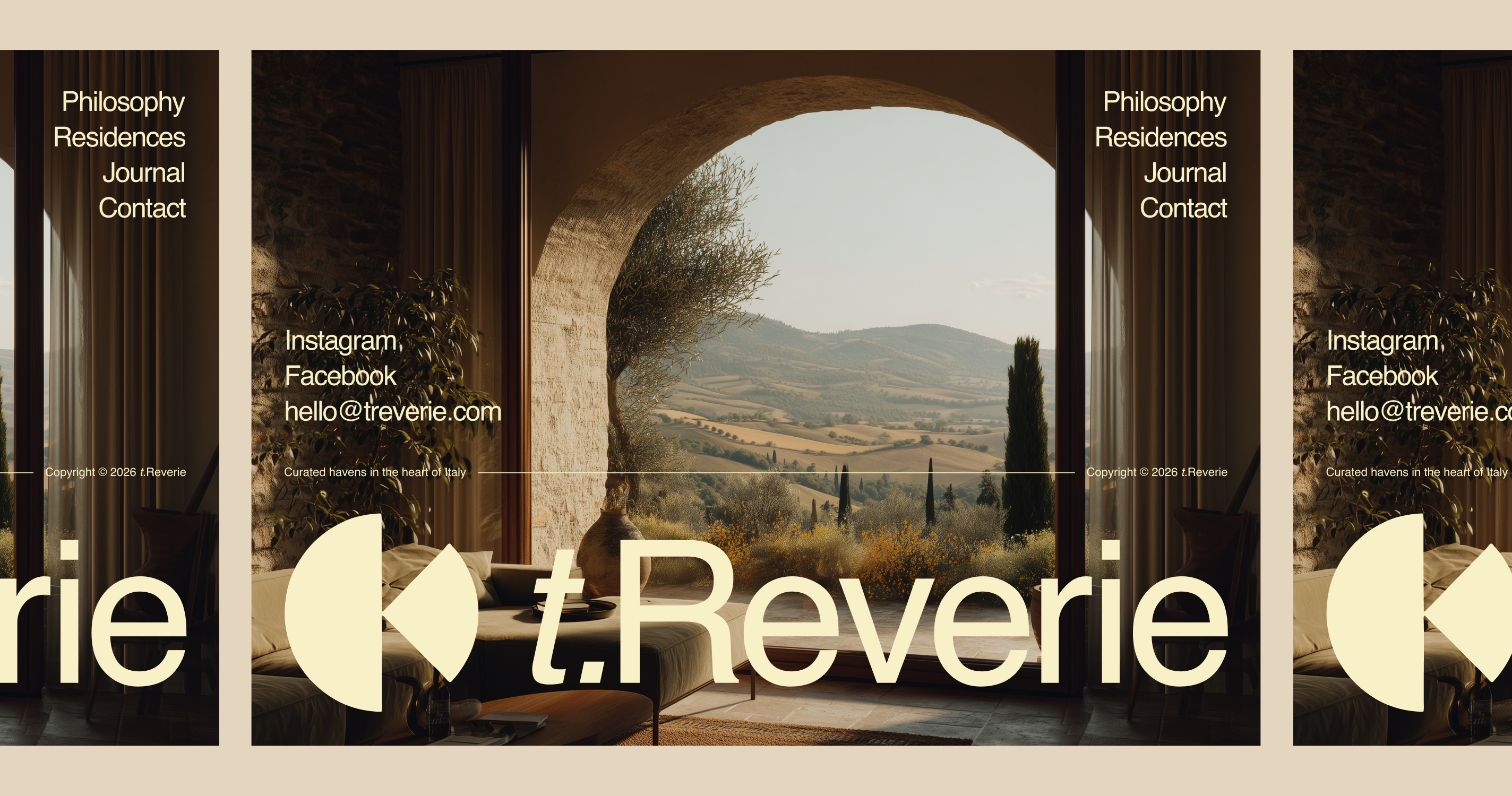 Reverie Tuscany Rentals screenshot
